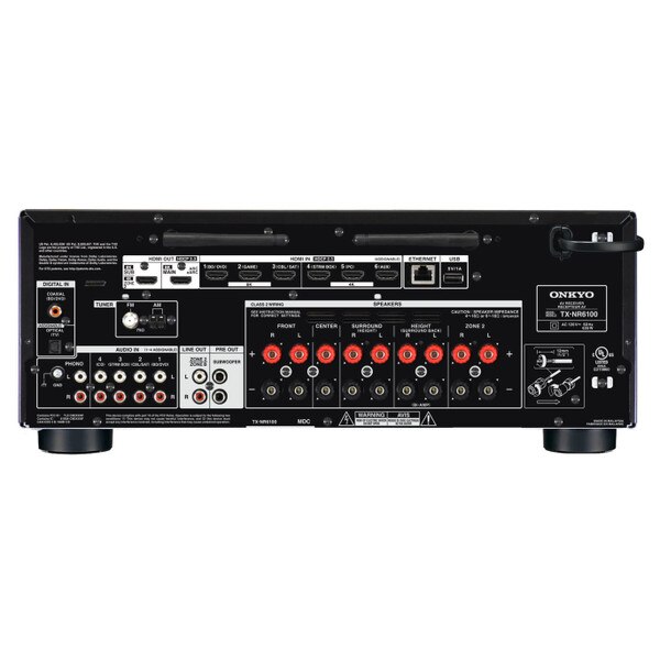 Main product image for Onkyo TX-NR6100 NR Series 7.2-Channel THX Certified AV Receiver252-552